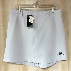 NWT Under Armour Links Woven Golf Skort Sz L